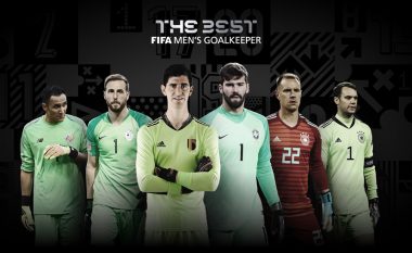 Lista e ngushtë e nominimeve për portierin më të mirë sipas FIFA-s