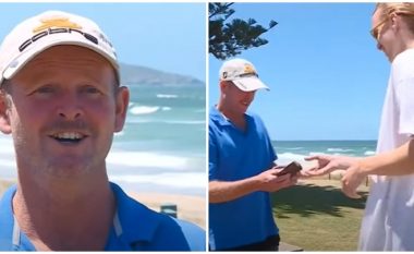 Gjen portofolin që e kishte humbur 26 vite më parë në plazh, australiani habitet se si të gjitha dokumentet janë “ruajtur” mirë