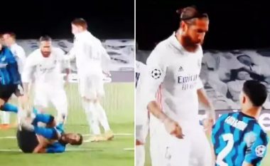 Ramos mund të dënohet, kamerat kapën momentin kur ai përdori forcë dhe ofendoi me nënë Hakimin