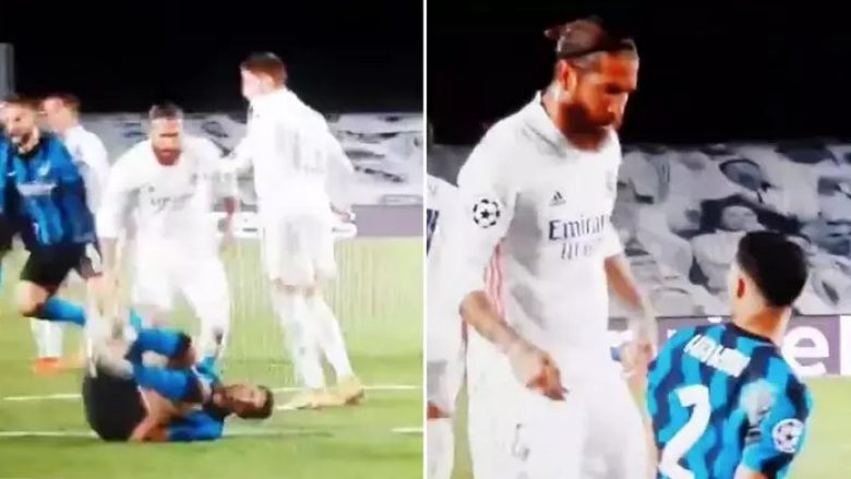 Ramos mund të dënohet, kamerat kapën momentin kur ai përdori forcë dhe ofendoi me nënë Hakimin