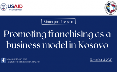 Sesion virtual i drejtpërdrejtë: Promovimi i franchising (franshizimit) si model biznesi në Kosovë