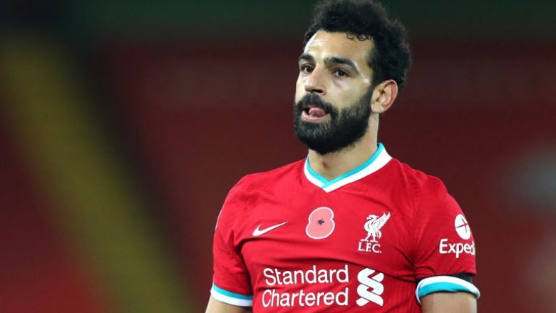 Liverpooli ‘luan me zjarr’, shtyn bisedimet për rinovimin e kontratës së Salah