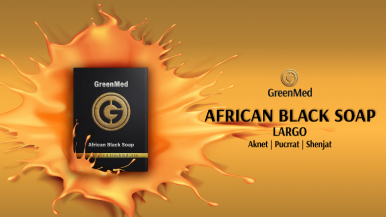 Elimino aknet dhe puçrrat vetëm me African Black Soap nga GreenMed!