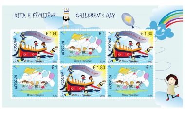 Posta lëshon në qarkullim pullat postare të titulluara “Dita e fëmijëve”