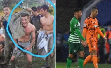 Luajti në baltën e Beratit, titullar ndaj Juves - shënon dhe më pas feston si Ronaldo para syve te portugezit - e gjitha kjo bëhet virale për pak minuta