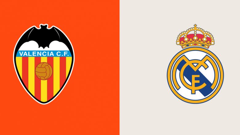 Formacionet zyrtare: Reali synon ngjitjen në sfidën ndaj Valencias