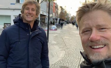 Portierët legjendarë të Unitedit, Schmeichel dhe Van der Sar takohen në Danimarkë