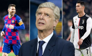 Wenger tenton t’i jap fund debatit se kush është më i miri i të gjitha kohërave: Ronaldo apo Messi?
