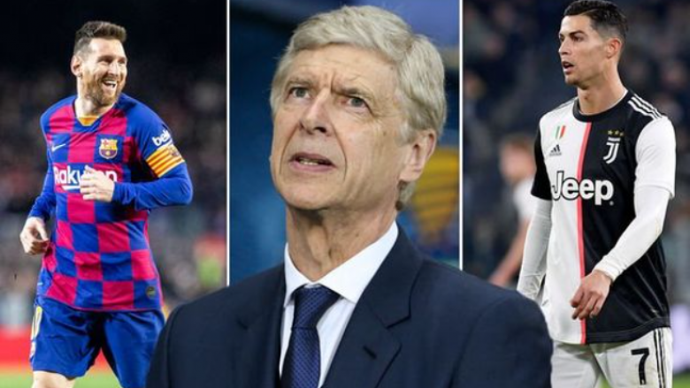 Wenger tenton t’i jap fund debatit se kush është më i miri i të gjitha kohërave: Ronaldo apo Messi?