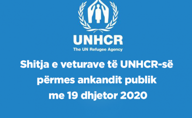 UNHCR me 19 dhjetor bën shitjen e veturave të veta përmes ankandit publik