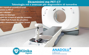Klinika Digjitale mundëson ekzaminimin me PET-CT