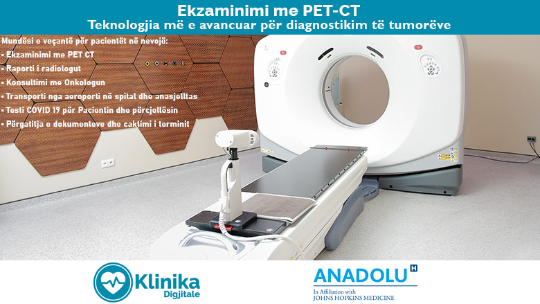 Klinika Digjitale mundëson ekzaminimin me PET-CT