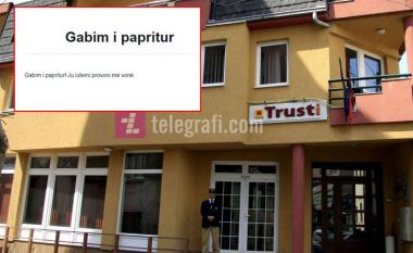 Trusti sqaron problemin “gabim i papritur” që po iu shfaqet qytetarëve gjatë aplikimit për tërheqjen e 10 përqindëshit