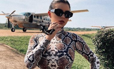 Demi Rose me pushime në Afrikë, sjell fotografi provokuese me fustanin transparent