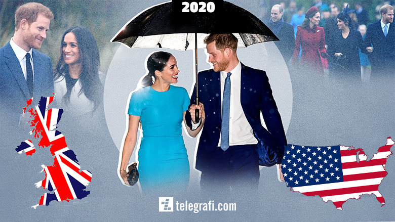 Largimi nga Familja Mbretërore, zhvendosja në ShBA dhe presioni i pamëshirshëm mediatik – Jeta kaotike e Princit Harry dhe Meghan Markel përgjatë 2020