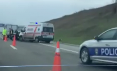 Aksident në autostradën Prishtinë-Prizren