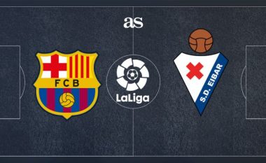 Formacionet zyrtare, Barcelona – Eibar: Katalunasit pa Messin kërkojnë fitore