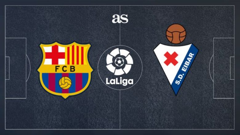 Formacionet zyrtare, Barcelona – Eibar: Katalunasit pa Messin kërkojnë fitore