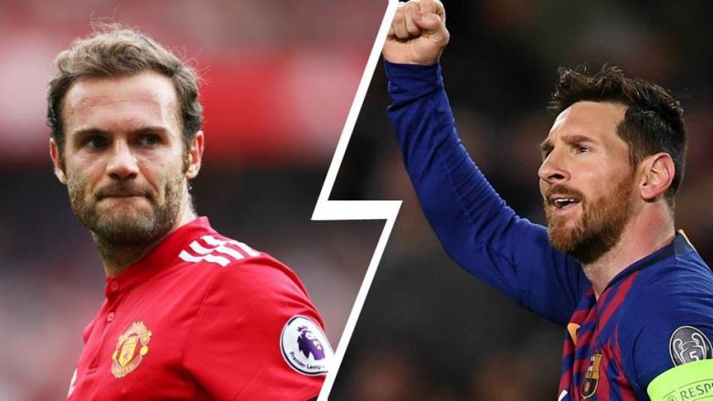 “Nëse Messi vjen në Manchester, shpresoj të jetë Unitedi, jo City” – kështu thotë Juan Mata