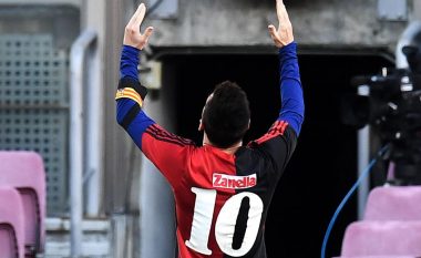 Lionel Messi dënohet me para pasi festoi me heqjen e fanellës duke nderuar Diego Maradonën