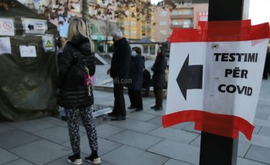 IKSHPK edhe sot teston qytetarët për COVID-19 në sheshin “Zahir Pajaziti” në Prishtinë