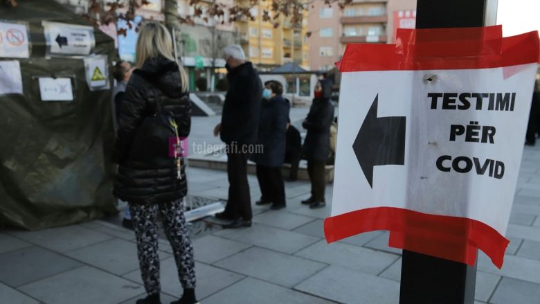 IKSHPK edhe sot teston qytetarët për COVID-19 në sheshin “Zahir Pajaziti” në Prishtinë