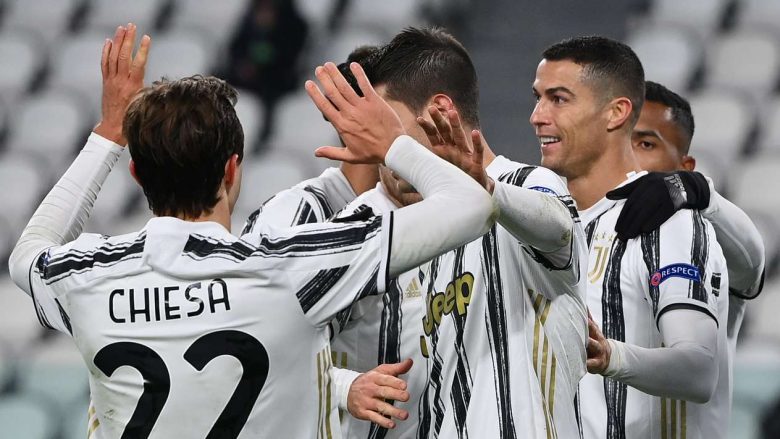 Juventusi fiton me lehtësi ndaj Dinamo Kievit
