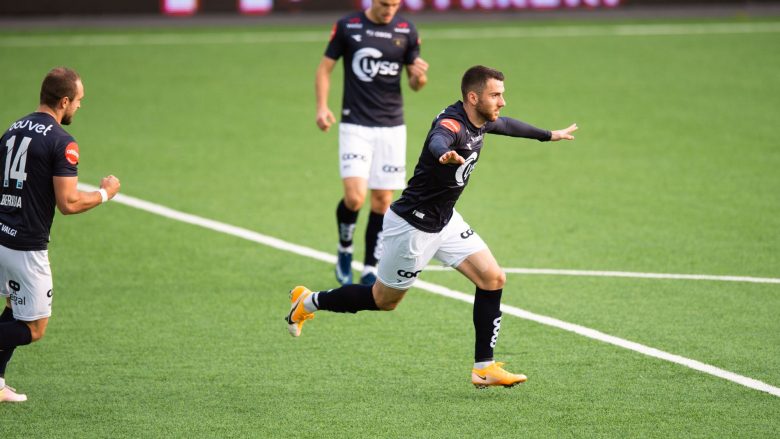 Zymer Bytyqi vazhdon shkëlqimin në Norvegji, gol e asistim në derbin e javës