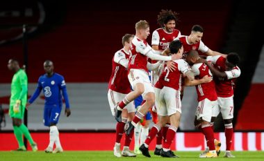 Arsenali fiton thellë në derbi ndaj Chelseat, Xhaka shënoi supergol