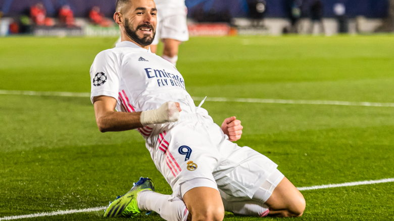 Real Madridi sigurt drejt fitores, Benzema shënon edhe golin e dytë