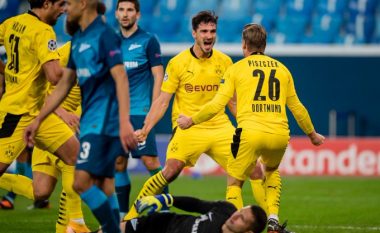 Dortmundi kalon në fazën e eliminimit direkt si lider i Grupit F