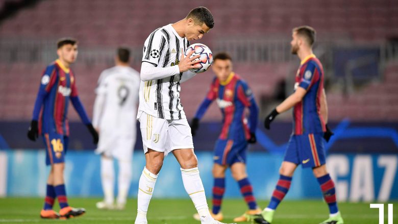 Ronaldo më i mirë në fushë në përballje me Messin, notat e lojtarëve në derbin ku Juventusi e mposhti Barcelonën