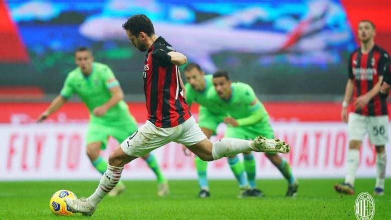Vlerësimet e lojtarëve, Milan 3-2 Lazio: Calhanoglu yll i ndeshjes, Muriqi solid