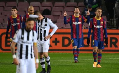 Notat e lojtarëve: Barcelona 1-0 Levante, shkëlqeu Messi
