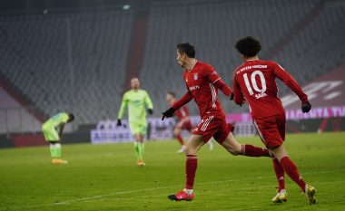 Bayern Munich rikthehet te fitoret në Bundesliga, triumfon me vështirësi ndaj Wolfsburgut