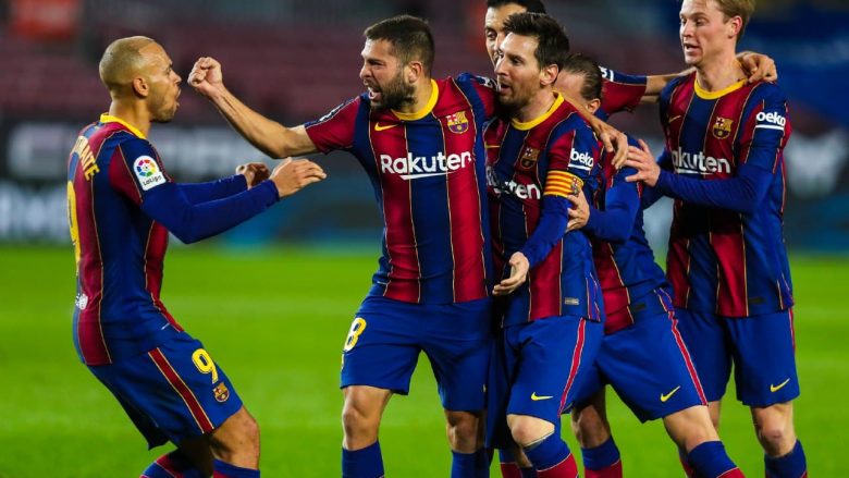 Barcelona 2-1 Real Sociedad, notat e lojtarëve: Messi më i miri në fushë, përkundër që nuk shënoi e asistoi