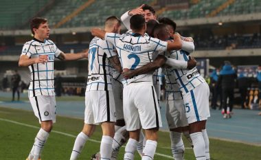 Interi merr fitoren e shtatë radhazi, triumfon te Verona dhe bëhet lider i Serie A