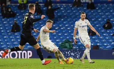 Ezgjan Alioski shënon golin e parë në Ligën Premier, finalizim i bukur i shqiptarit ndaj Newcastle në fitoren e thellë të Leedsit