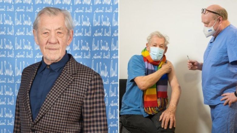 Sir Ian McKellen, ndër të famshmit e parë që ka marrë vaksinën e coronavirusit