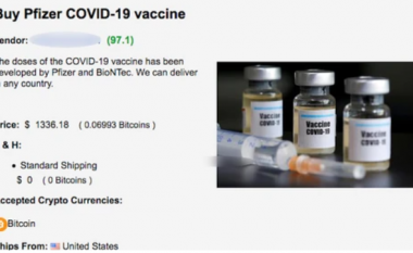Vaksinat për COVID-19 kanë filluar të shiten edhe në tregun e zi