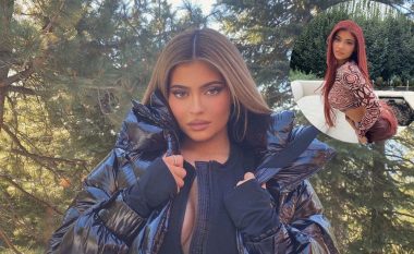 Kylie Jenner ndryshe nga herë të tjera, vjen me flok të kuqe