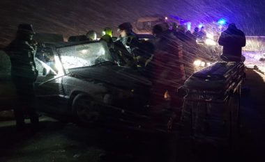 Shtatë persona të lënduar nga një aksident trafiku në Vranidoll