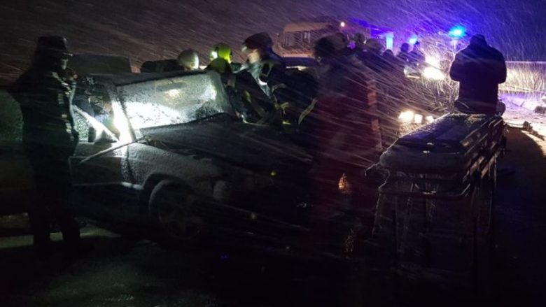 Shtatë persona të lënduar nga një aksident trafiku në Vranidoll