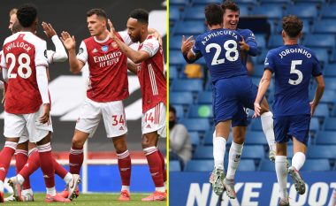 Formacionet zyrtare të derbit të zjarrtë londinez – Arsenali për këndellje, Chelsea për vazhdimësi