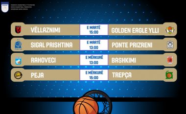 Superliga në basketboll vazhdon me duele interesante në xhiron e 12-të