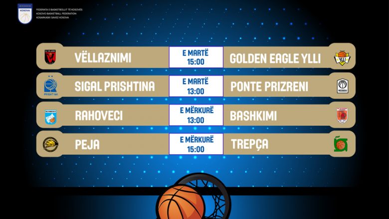 Superliga në basketboll vazhdon me duele interesante në xhiron e 12-të