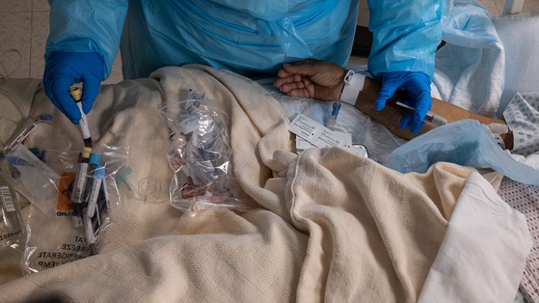 SHBA-ja raporton numër rekord të të hospitalizuarve shkaku i COVID-19