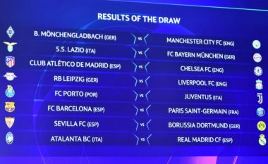 Mësohen datat se kur do të zhvillohen ndeshjet e 1/8 së finales në Ligën e Kampionëve