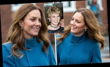 Kate Middleton vendos vathët e Princeshës Diana