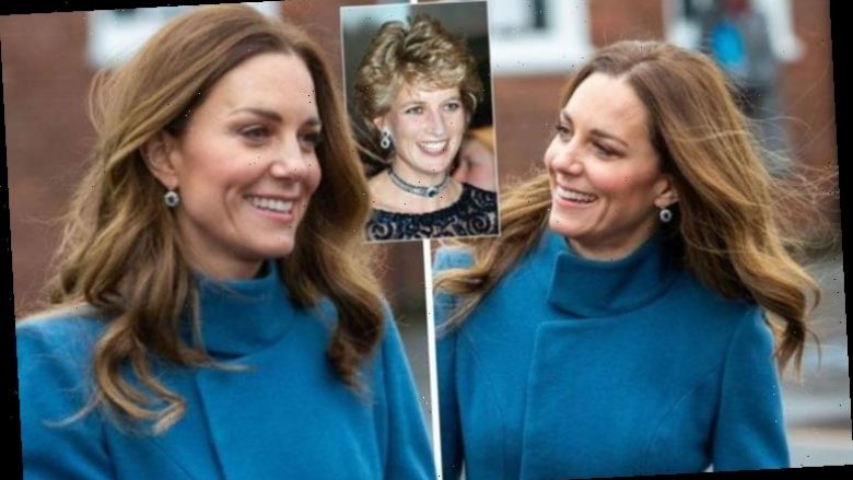 Kate Middleton vendos vathët e Princeshës Diana